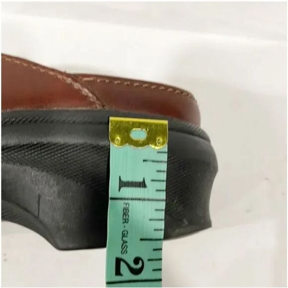 Ariat Savannah Clogs Platform Embroidered Genuine Leather Mahogany Women’s 6.5B - Picture 11 of 13